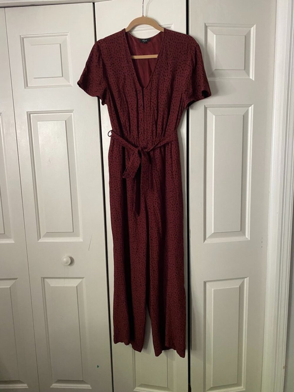 Rails Leopard Print Jumpsuit